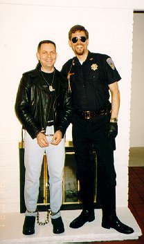 Halloween '98:  Officer Wes and prisoner dave