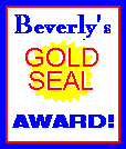 Beverly's Gold Seal Award