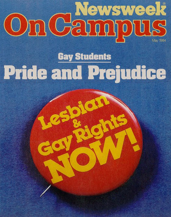 Cover of Newsweek on Campus, May 1984